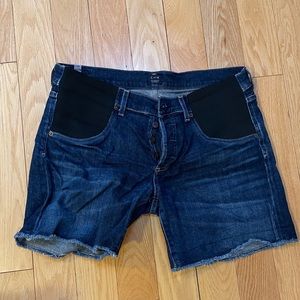 Citizens of Humanity maternity shorts